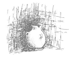 Illustration from “The Man with the Evil Eye”