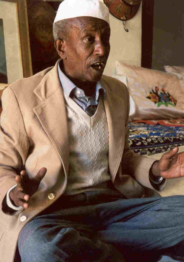 A storyteller in Harar