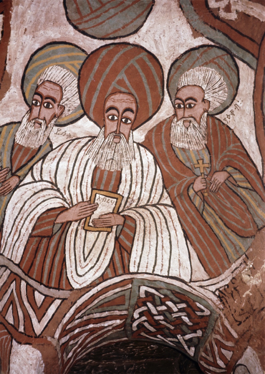 15th Century murals from Guh church in Tigray