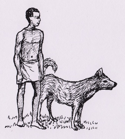 Illustration from “Adam's Friend”