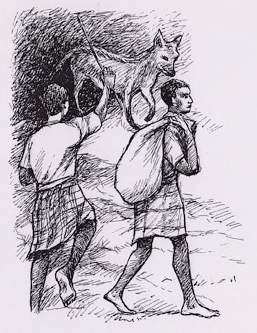 Illustration from “Deya Ali and the Thieves”